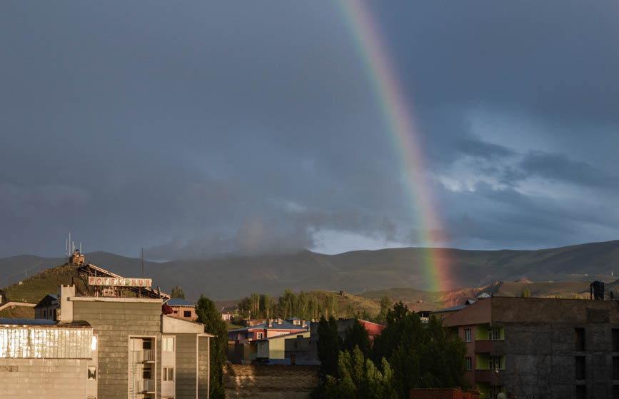 Dogubeyazit rainbow