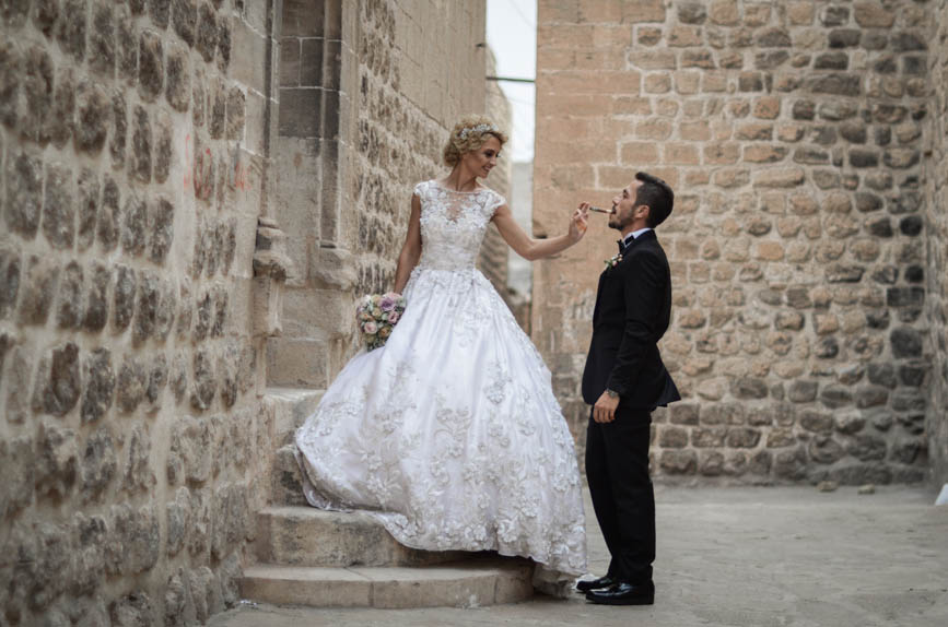 Mardin wedding couple