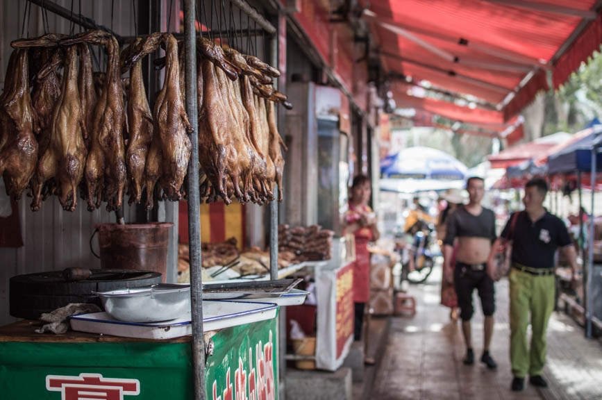 china hanging duck