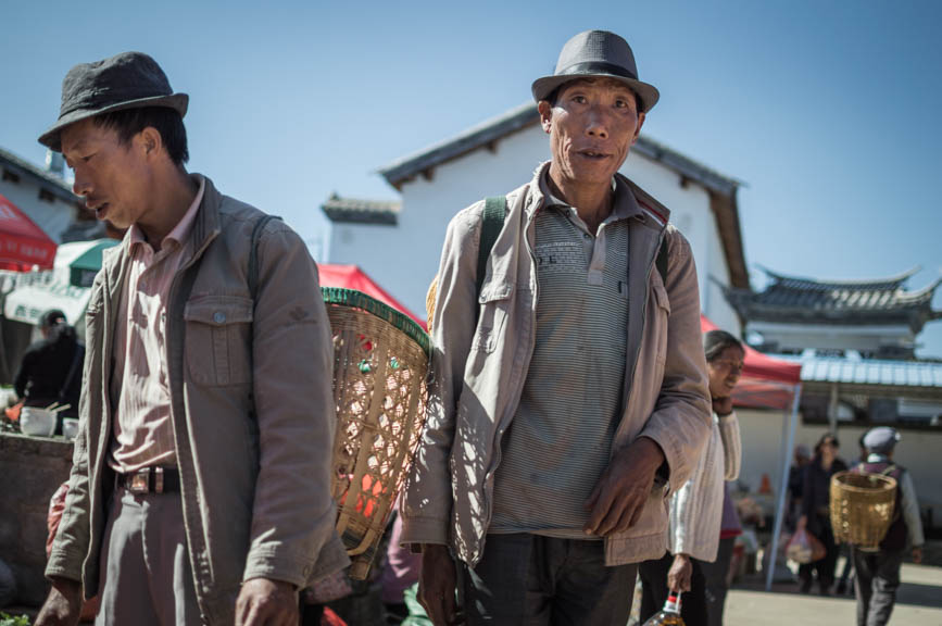 china men in baskets