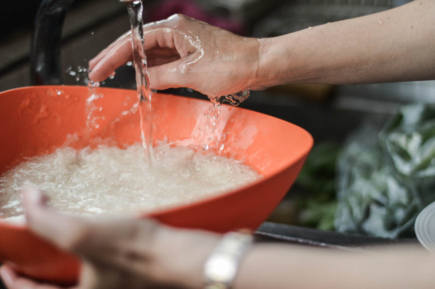 rice washing