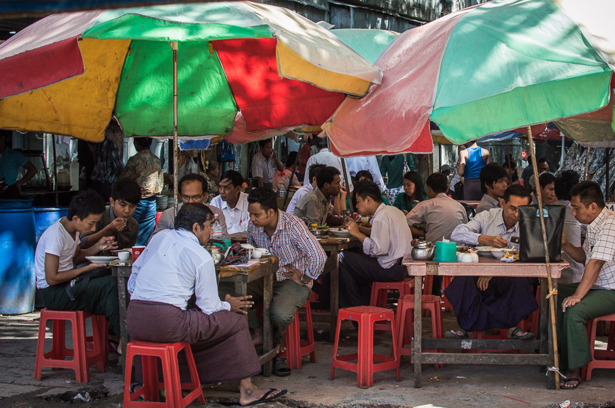 yangon office lunch