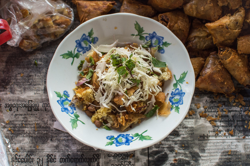 yangon samosa thoke